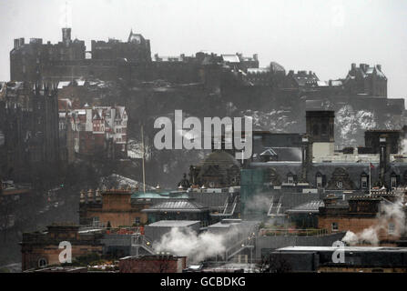 Edinburgh Castle Stockfoto