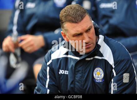 Fußball - Coca-Cola Football League Championship - Leicester City / Nottingham Forest - The Walkers Stadium. Nigel Pearson, Leicester City Manager Stockfoto