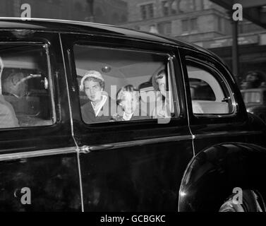 Royalty - Königin Ingrid und Töchter - London Stockfoto