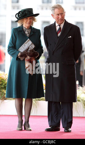 SA Präsident Staatsbesuch Zuma in Großbritannien Stockfoto