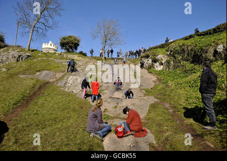 Das Wetter im Frühling Stockfoto