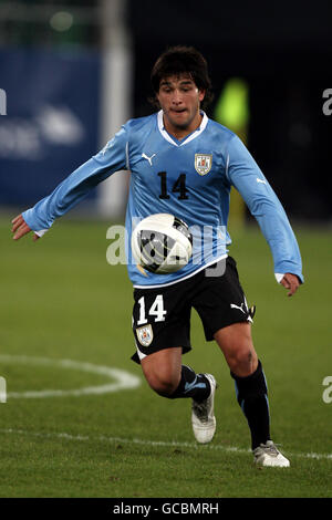 Fußball - International freundlich - Schweiz / Uruguay - AFG Arena. Nicolas Loveiro, Uruguay Stockfoto