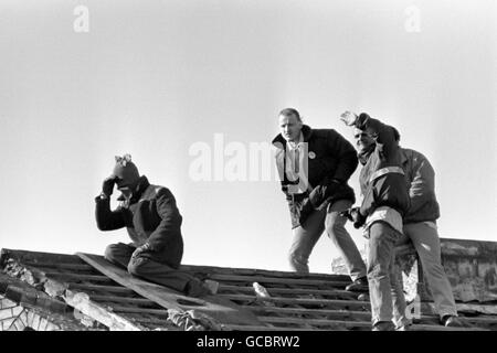 Kriminalität - Strangeways Gefängnis Riot - Manchester Stockfoto