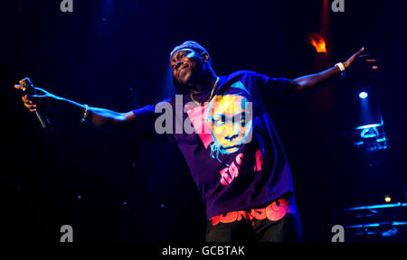 Lily Allen & Dizzee Rascal CO 2-Datum Headlinertour - Manchester Stockfoto