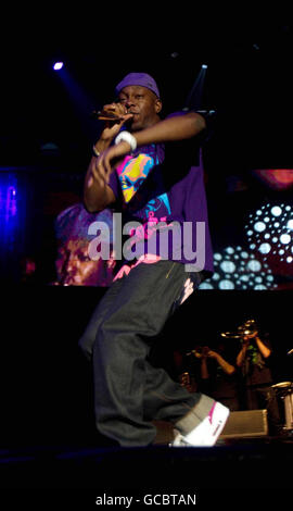 Lily Allen & Dizzee Rascal CO 2-Datum Headlinertour - Manchester Stockfoto