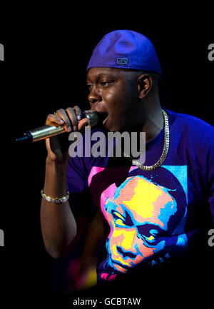 Lily Allen & Dizzee Rascal CO 2-Datum Headlinertour - Manchester Stockfoto