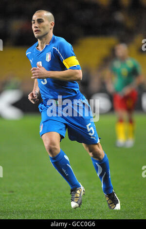 Fußball - Internationale Freundschaften - Italien gegen Kamerun - Stade Louis II. Fabio Cannavaro, Italien Stockfoto