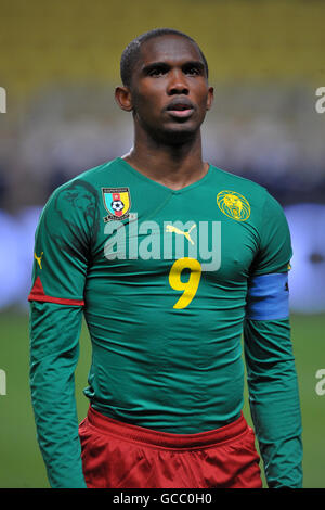 Fußball - Internationale Freundschaften - Italien gegen Kamerun - Stade Louis II. Samuel Eto'o, Kamerun Stockfoto