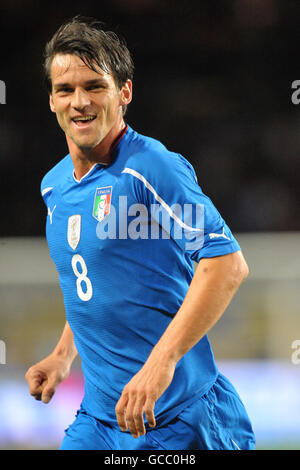 Fußball - Internationale Freundschaften - Italien gegen Kamerun - Stade Louis II. Christian Maggio, Italien Stockfoto