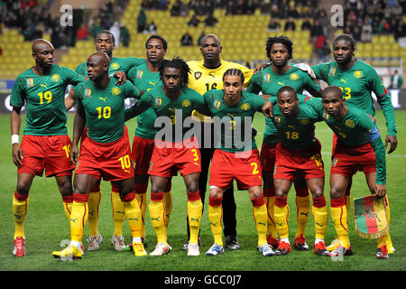 Fußball - internationale Freundschaftsspiele - Italien / Kamerun - Stade Louis II Stockfoto