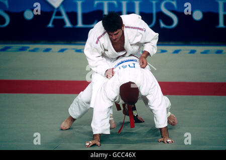 Judo - Barcelona Olympische Spiele 1992 - Männer 95 kg Pool ein Final - Pawel Nastula V Ray Stevens Stockfoto