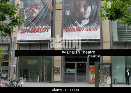 Frankfurt am Main, Deutschland. 8. Juli 2016. Das English Theatre in Frankfurt am Main ist die dritte älteste und größte englische Theater auf dem europäischen Kontinent. Frankfurt ist einer der Kandidaten von der britischen Entscheidung, die EU zu verlassen, durch die Übernahme der Londoner Rolle als führender Finanzplatz in der EU profitieren. Bildnachweis: Michael Debets/Alamy Live-Nachrichten Stockfoto