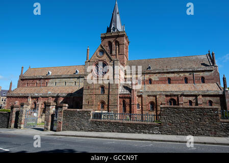 St. Magnus Kathedrale in Kirkwall auf der Orkney-Inseln.  Öko 10.588 Stockfoto