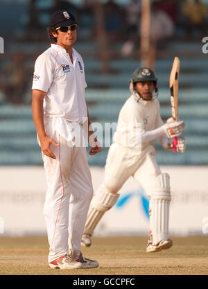 Fussball - erste Test - Tag vier - Bangladesh V England - Jahur Ahmed Chowdhury Stadium Stockfoto
