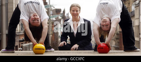 Commonwealth-Spiele 2014 Youth Legacy Ambassador-Programm Stockfoto