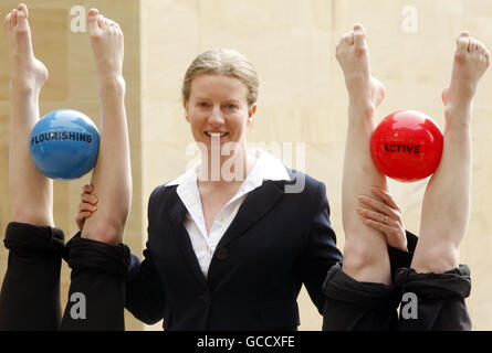 Commonwealth-Spiele 2014 Youth Legacy Ambassador-Programm Stockfoto