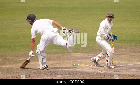 Cricket - zweiter Test - Tag 5 - Bangladesh V England - Shere Bangla Nationalstadion Stockfoto