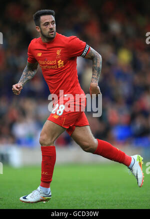 Liverpools Danny Ings während der Vorsaison Spiele Prenton Park, Birkenhead. Stockfoto