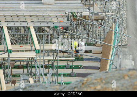 A3 Hindhead Verbesserung Stockfoto