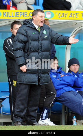 Fußball - Scottish FA Cup - Sechste Runde - Kilmarnock gegen Celtic - Rugby Park. Celtic Manager Tony Mowbray beim Active Nation Scottish Cup Spiel im Rugby Park, Kilmarnock. Stockfoto