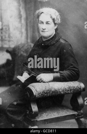 Ein undated Collect-Bild von Muriel Noyces Mutter Louisa während des Ersten Weltkriegs. Miss Noyce hat in dem gleichen Haus in Romsey, Hampshire, wo für die letzten 96 Jahre gelebt. Stockfoto