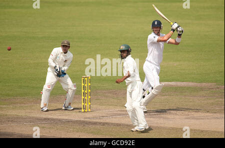 Cricket - zweiter Test - Tag 2 - Bangladesh V England - Shere Bangla Nationalstadion Stockfoto