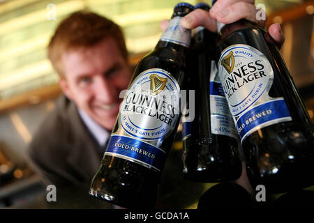 Guinness-schwarz-Lager-Start Stockfoto