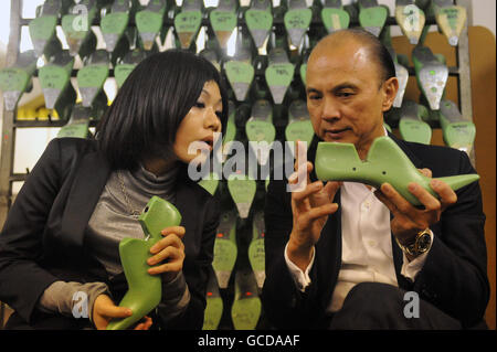 Jimmy Choo student Stockfoto