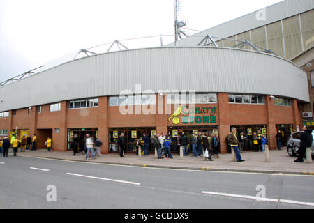 Fußball - Coca-Cola Football League One - Norwich City gegen Leeds United – Carrow Road Stockfoto