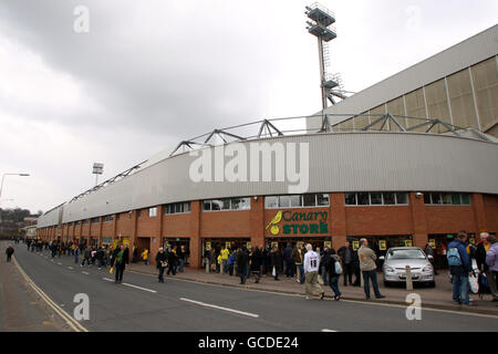 Fußball - Coca-Cola Football League One - Norwich City gegen Leeds United – Carrow Road Stockfoto