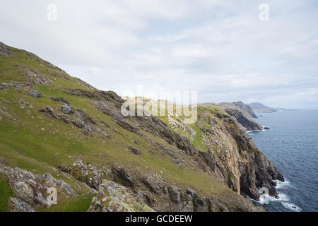 Die berühmten Sliabh Liag Cliffs in Donegal, Irland Stockfoto