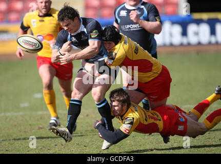 Fußball - Magners League - Glasgow Warriors V Newport Gwent Dragons - Firhill Stockfoto