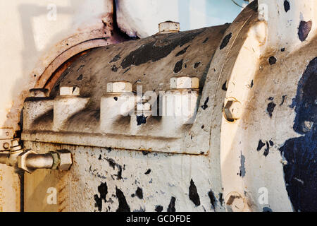 Dampferzeuger, Dampfturbine, Seattle, WA, Georgetown Steam Plant, ein National Historic Landmark in Seattle, WA, USA Stockfoto