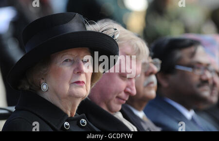 Commonwealth Memorial Gates Zeremonie Stockfoto