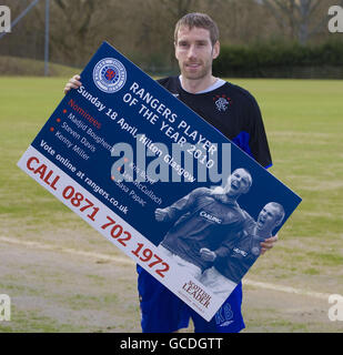 Fußball - Rangers Photocall - Spieler des Jahres Dinner - Murray Park Stockfoto