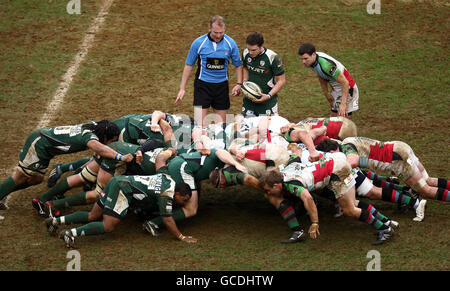 Rugby-Union - Guinness Premiership - London Irish V Harlequins - Madejski-Stadion Stockfoto