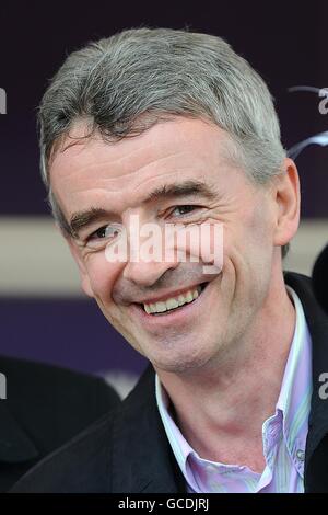 Besitzer von Amnesty, Michael O'Leary, und Chief Executive Officer von Weapon Von Ryanair Stockfoto