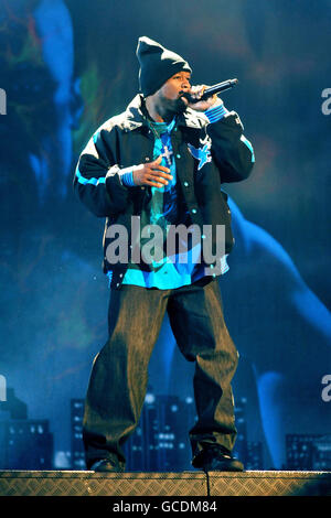 50 Cent im Konzert - Birmingham Stockfoto