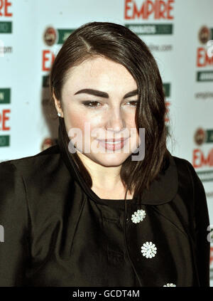 Empire Film Awards 2010 - London. Lois Winstone kommt bei den Jameson Empire Awards 2010 im Grosvenor House Hotel im Zentrum von London an. Stockfoto