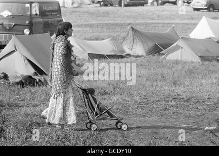 Musik - Glastonbury Festival 1971 - Worthy Farm Stockfoto