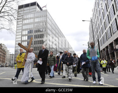 Karfreitags-Prozession Stockfoto