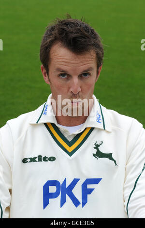 Cricket - Nottinghamshire Photocall 2009 - Trent Bridge. Graeme Swann, Nottinghamshire Stockfoto