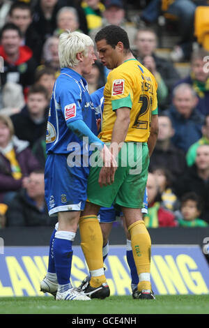 Fußball - Coca-Cola Football League One - Norwich City V Stockport County - Carrow Road Stockfoto