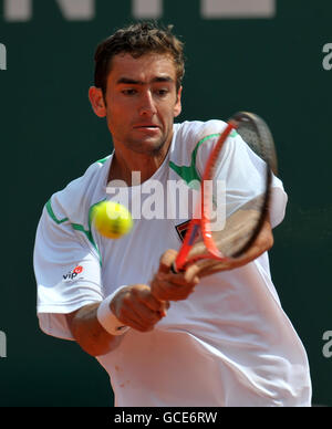 Tennis - ATP World Tour Masters - Tag 2-Monte Carlo - Herren Einzel - Marin Cilic (Kroatien) V Igor Andreev (Russland) Stockfoto