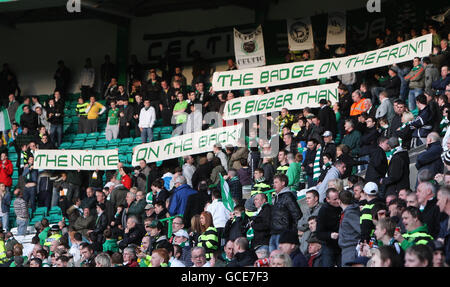 Fußball - Clydesdale Bank Scottish Premier League - keltische V Motherwell - Celtic Park Stockfoto