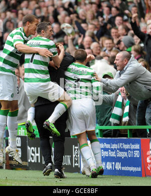 Fußball - Clydesdale Bank Scottish Premier League - keltische V Hibernian - Celtic Park Stockfoto