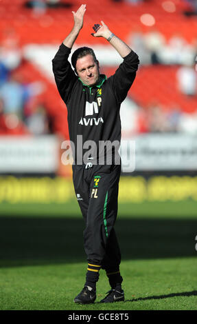 Fußball - Coca-Cola Football League One - Charlton Athletic gegen Norwich City - The Valley Stockfoto