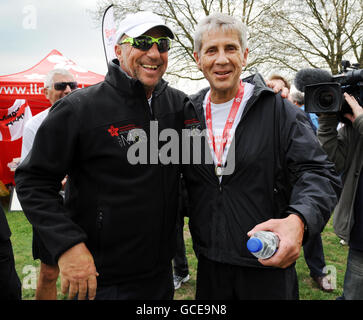 Bullige Jubiläum Charity walk Stockfoto