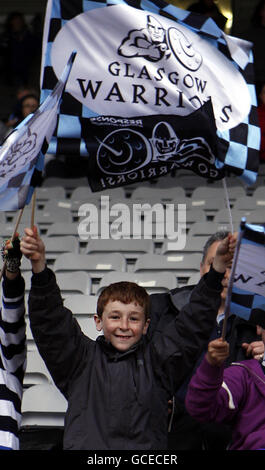 Rugby-Union - Magners League - Glasgow Warriors V Leinster - Firhill Arena Stockfoto