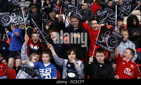 Rugby-Union - Magners League - Glasgow Warriors V Leinster - Firhill Arena Stockfoto